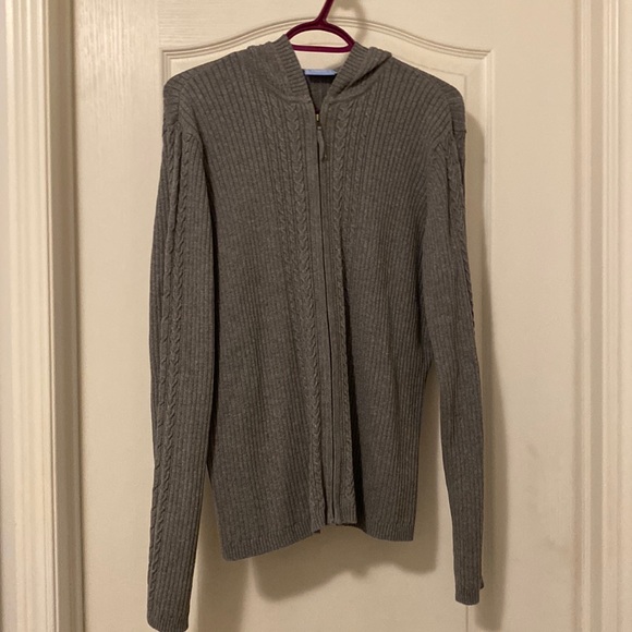 Grey zip up hoodie - Picture 1 of 4